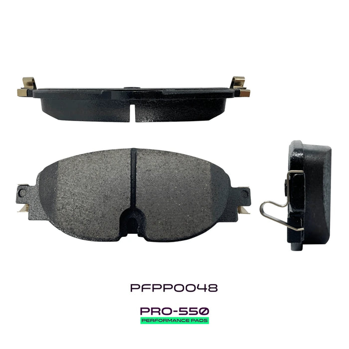 PRO-550 Performance Plaquettes | Avant | W160mm H64mm D20mm