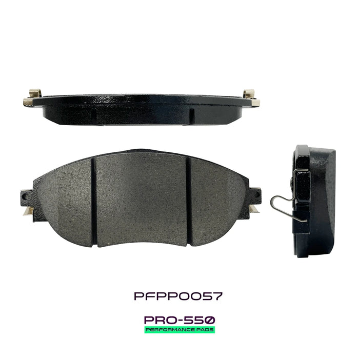 PRO-550 Performance Plaquettes | Avant | W175mm H70mm D20mm