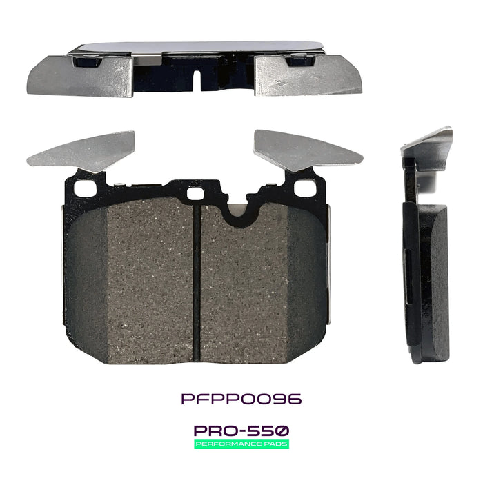 PRO-550 Performance Plaquettes | Avant | W114mm H91mm D18mm