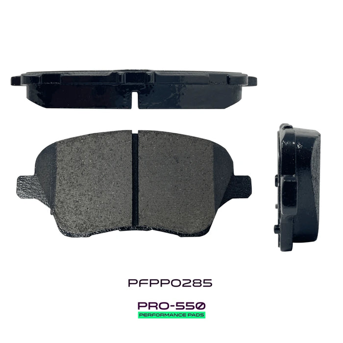 PRO-550 Performance Plaquettes | Avant | W132mm H60mm D16mm