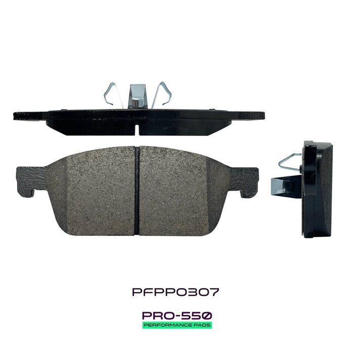 PRO-550 Performance Plaquettes | Avant | W180mm H65mm D18mm