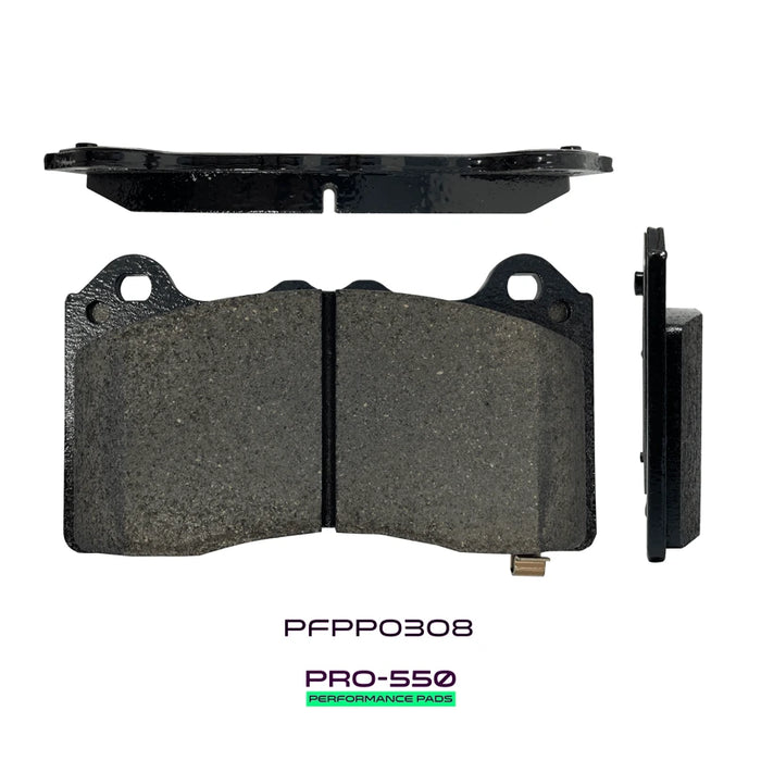 PRO-550 Performance Plaquettes | Avant | W138mm H77mm D15mm