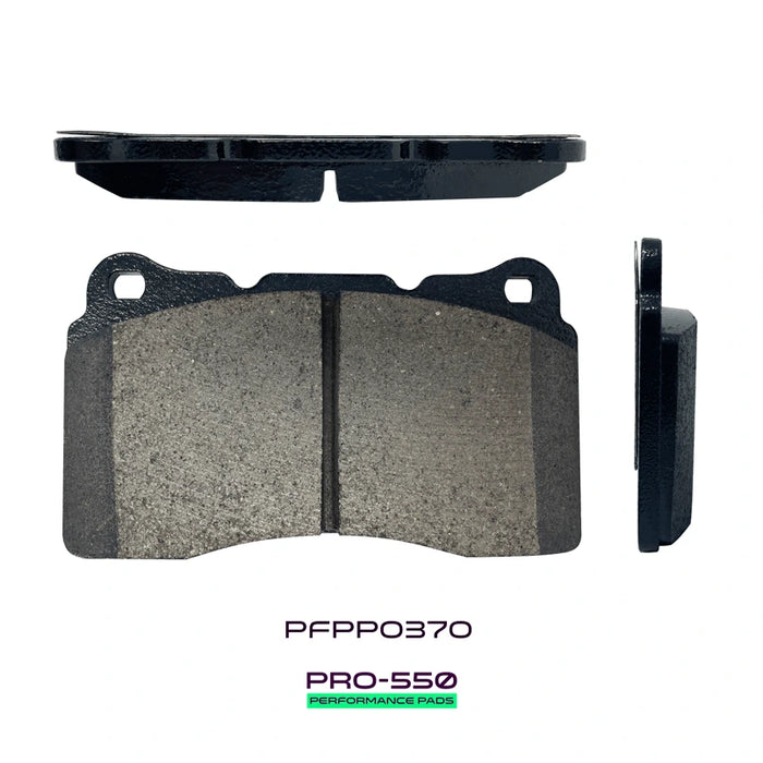 PRO-550 Performance Plaquettes | Avant | W132mm H77mm D15mm