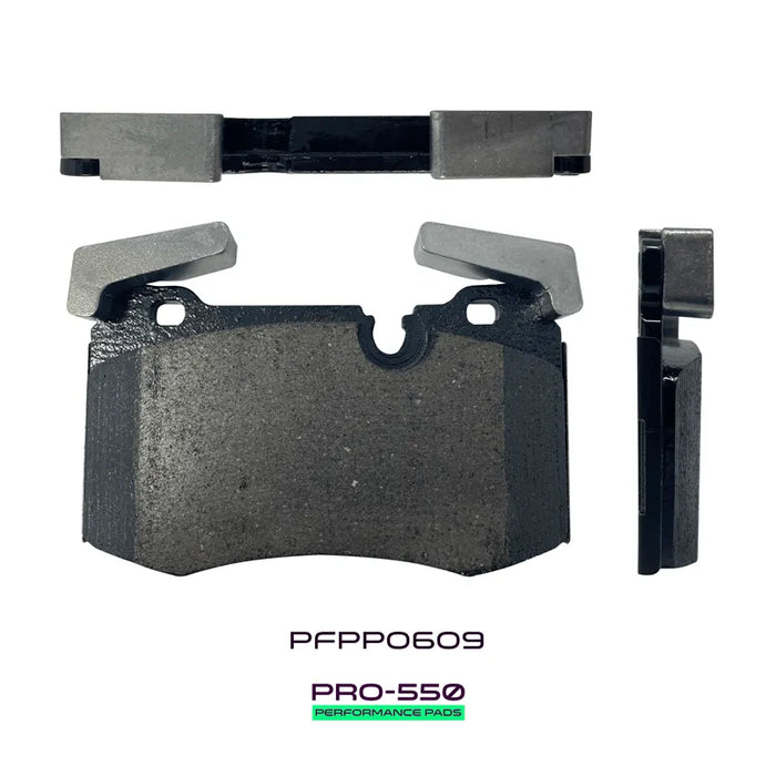 PRO-550 Performance Plaquettes | Avant | W120mm H75mm D15mm