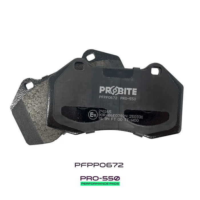 PRO-550 Performance Plaquettes | Avant | W125mm H71mm D15mm