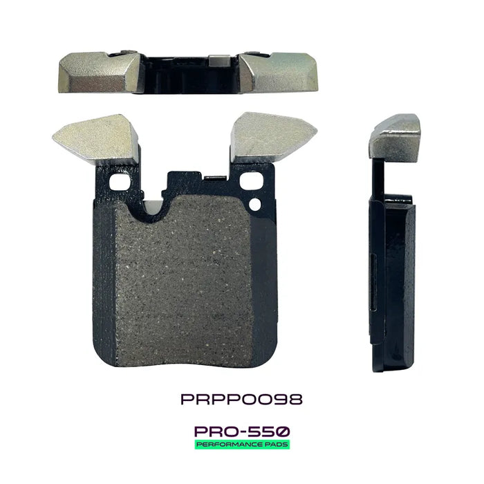 PRO-550 Performance Plaquettes | Arrière | W72mm H88mm D17mm