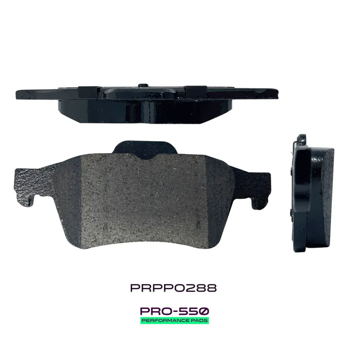 PRO-550 Performance Plaquettes | Arrière | W123mm H52mm D16mm