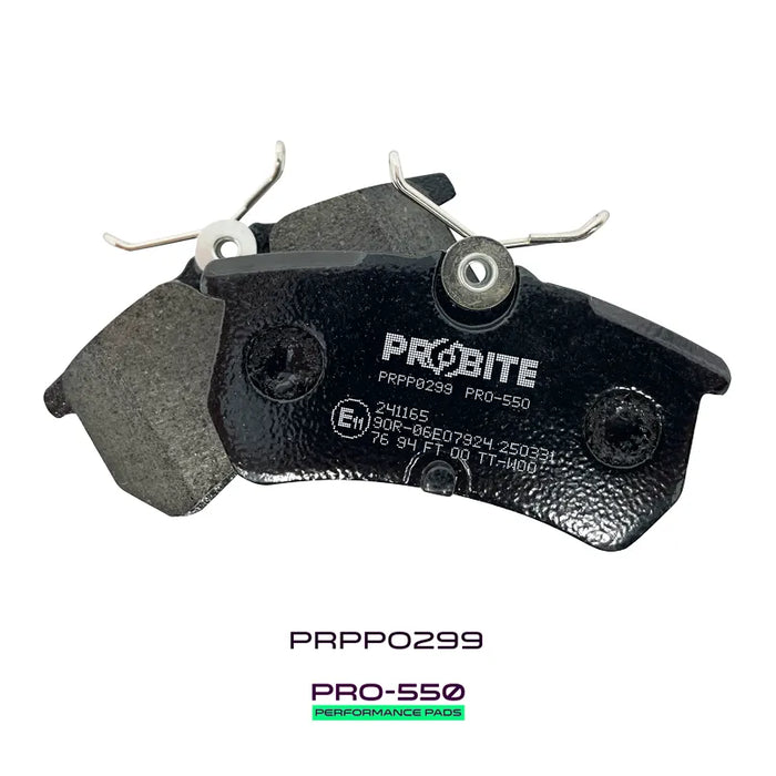 PRO-550 Performance Plaquettes | Arrière | W87mm H42mm D14mm