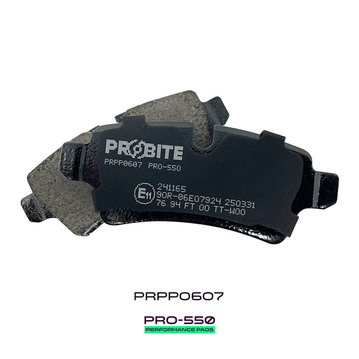 PRO-550 Performance Plaquettes | Arrière | W95mm H39mm D16mm