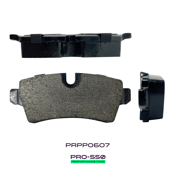 PRO-550 Performance Plaquettes | Arrière | W95mm H39mm D16mm