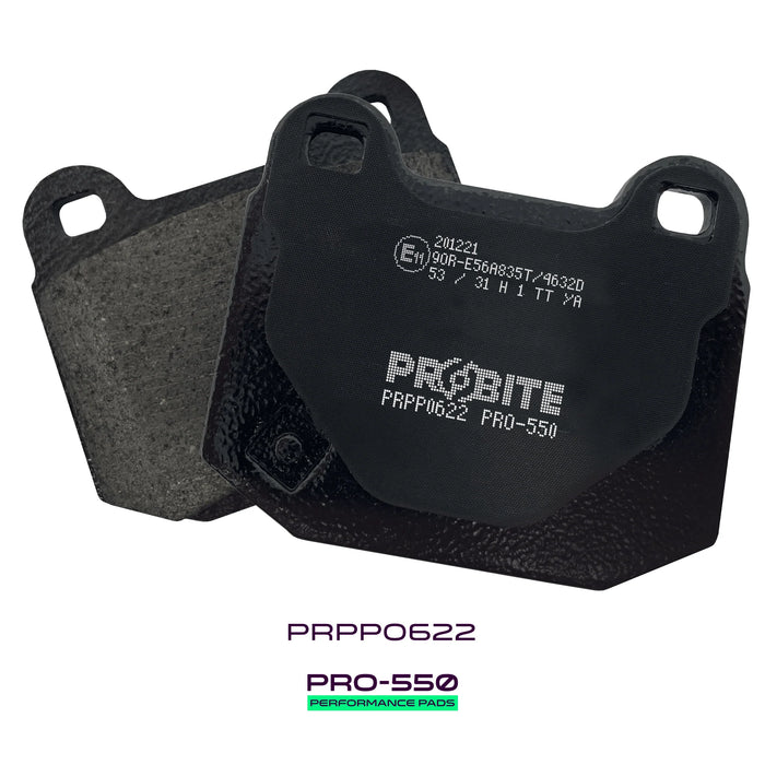 PRO-550 Performance Plaquettes | Arrière | W76mm H65mm D14mm